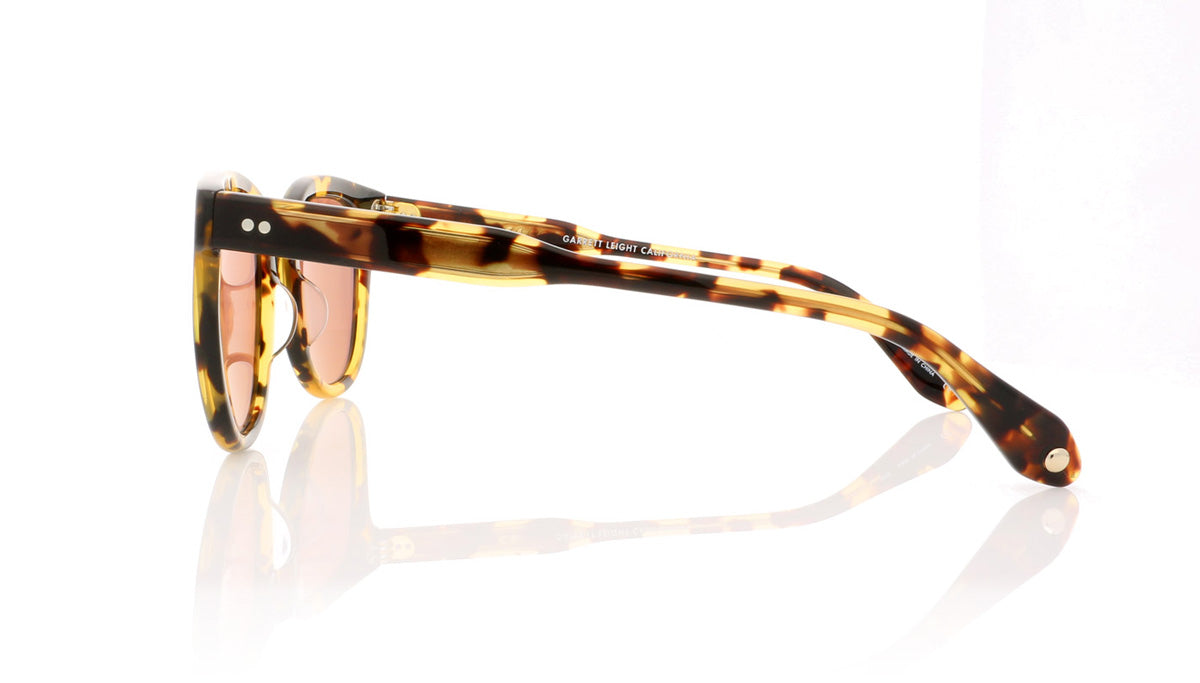 Garrett Leight Granada 2055 DKT/ghm Dark Tortoise Sunglasses - Side