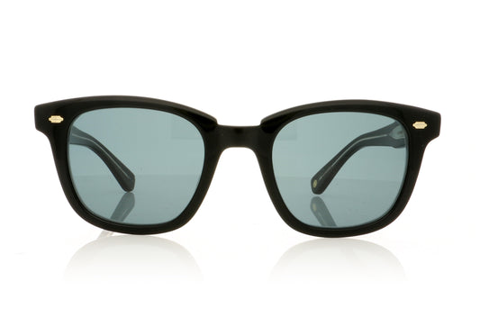 Garrett Leight Calabar 2062 BKLCY/SFBS Black laminate crystal Sunglasses - Front