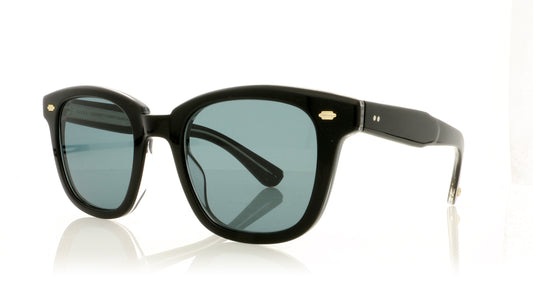 Garrett Leight Calabar 2062 BKLCY/SFBS Black laminate crystal Sunglasses - Angle