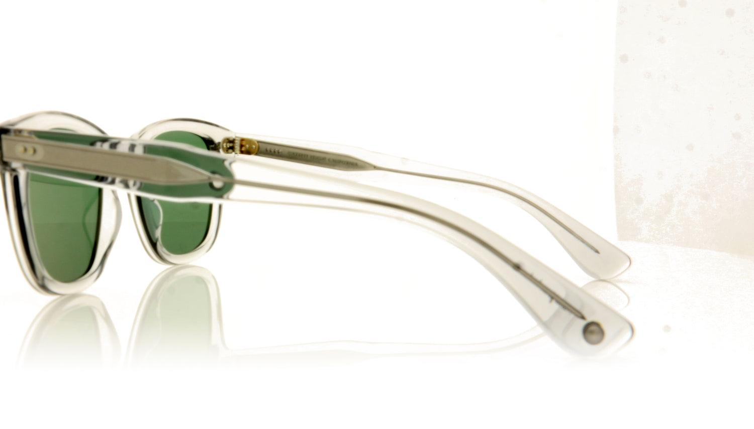 Garrett Leight Calabar 2062 LLG/SFPG15 Grey Sunglasses - Side