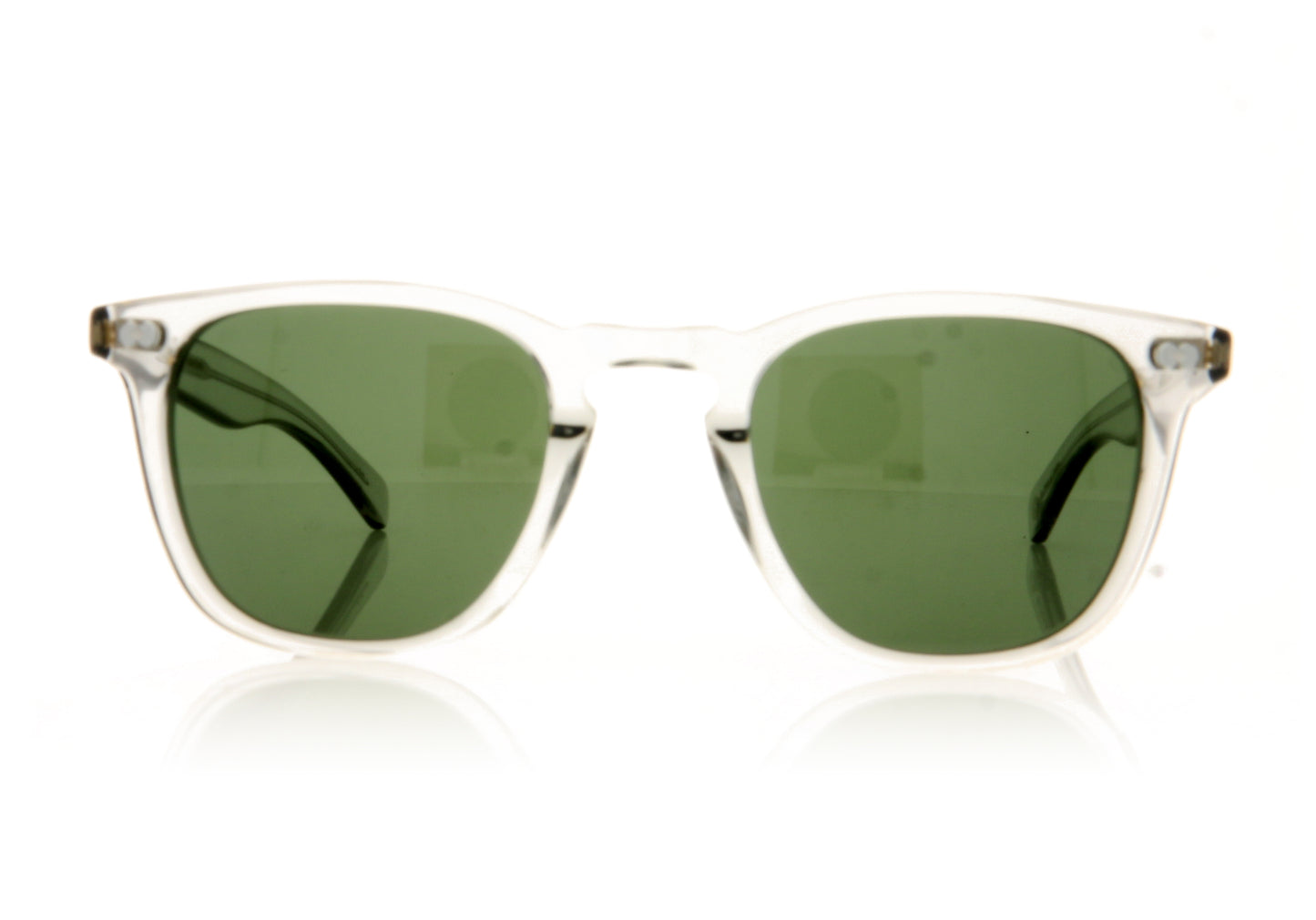 Garrett Leight Brooks X 2083 LLG/PG15 Grey Sunglasses - Front