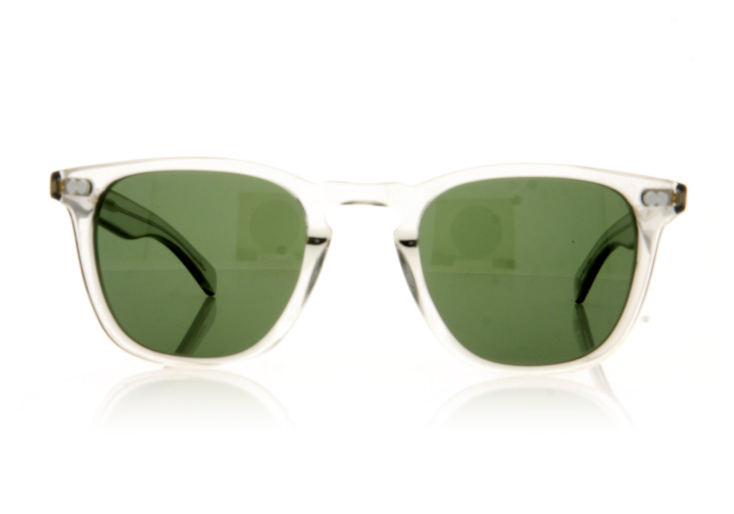 Garrett Leight Brooks X 2083 LLG/PG15 Grey Sunglasses - Front
