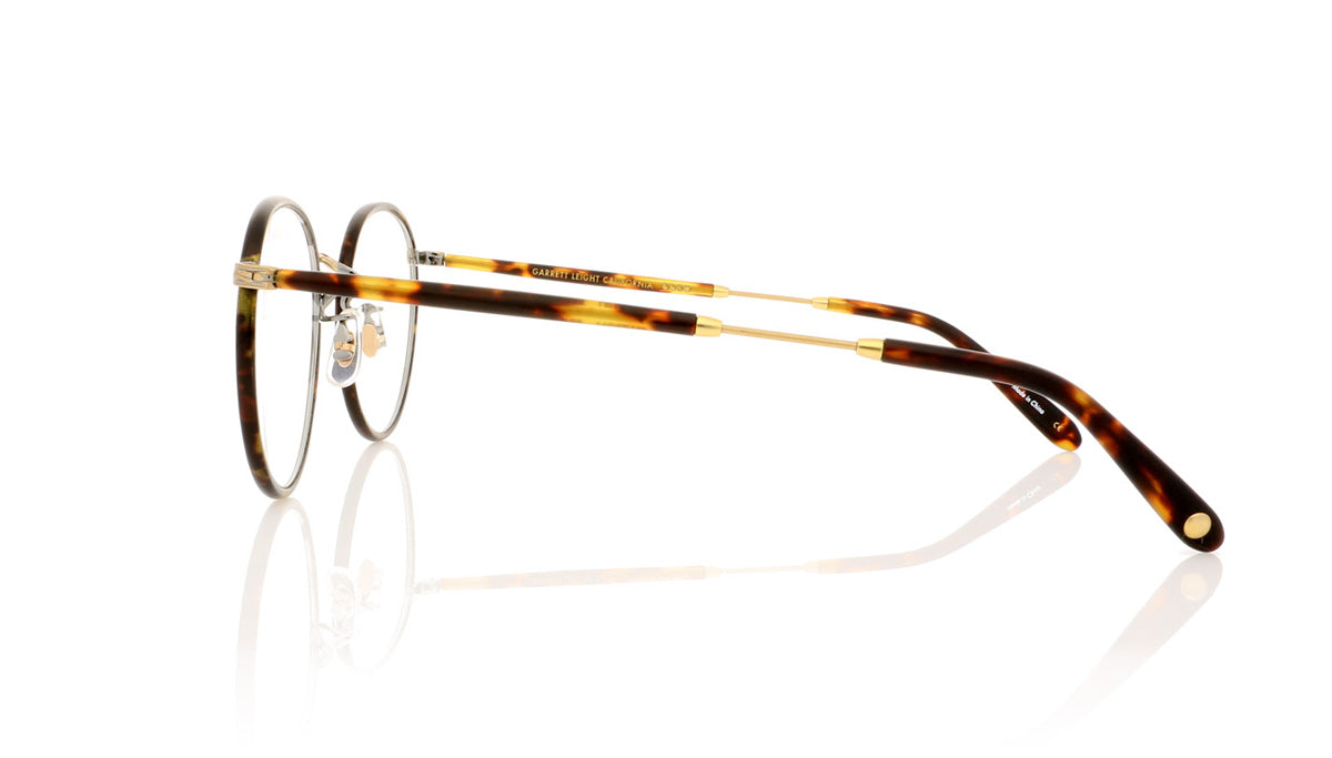 Garrett Leight Wilson 3003 BBT-MST Bourbon Tortoise Glasses - Side