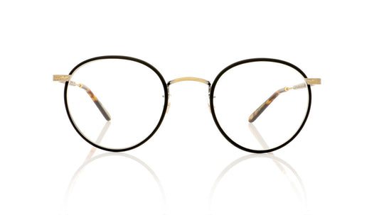 Garrett Leight Wilson 3003 MBK-MST Matte Black Glasses - Front