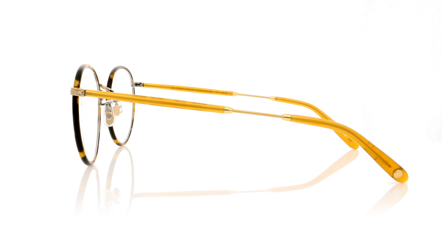Garrett Leight Wilson 3003 TT-AH Tokyo Tortoise Glasses - Side