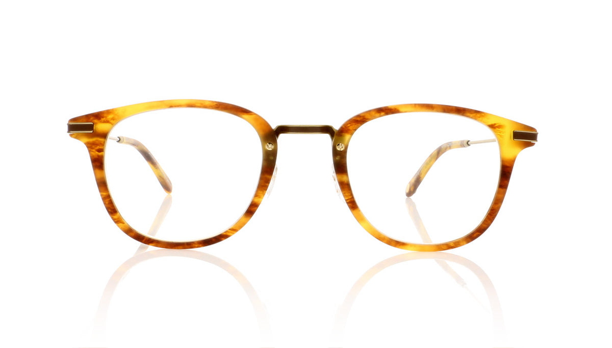 Garrett Leight Kinney Combo 3018 MPIW Matte Pinewood Glasses - Front