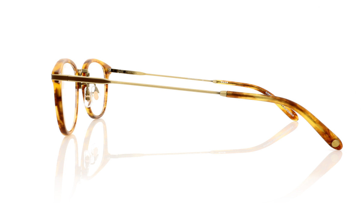 Garrett Leight Kinney Combo 3018 MPIW Matte Pinewood Glasses - Side