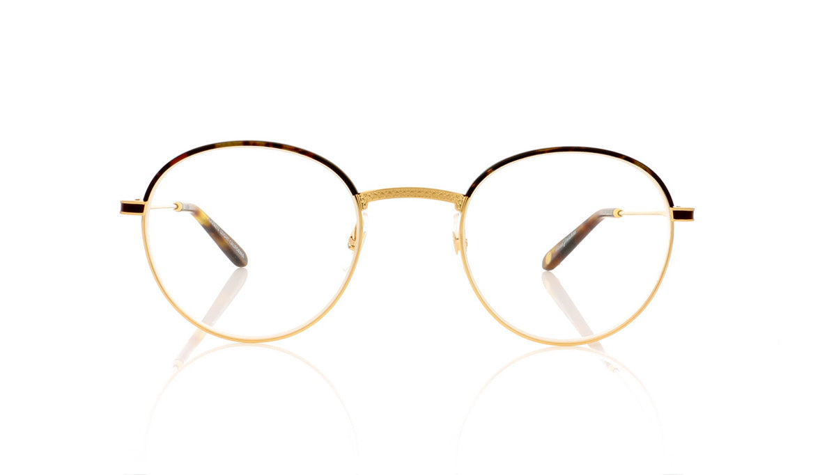 Garrett Leight Cloy 3019 BBT-MG Tortoise Matte Gold Glasses - Front