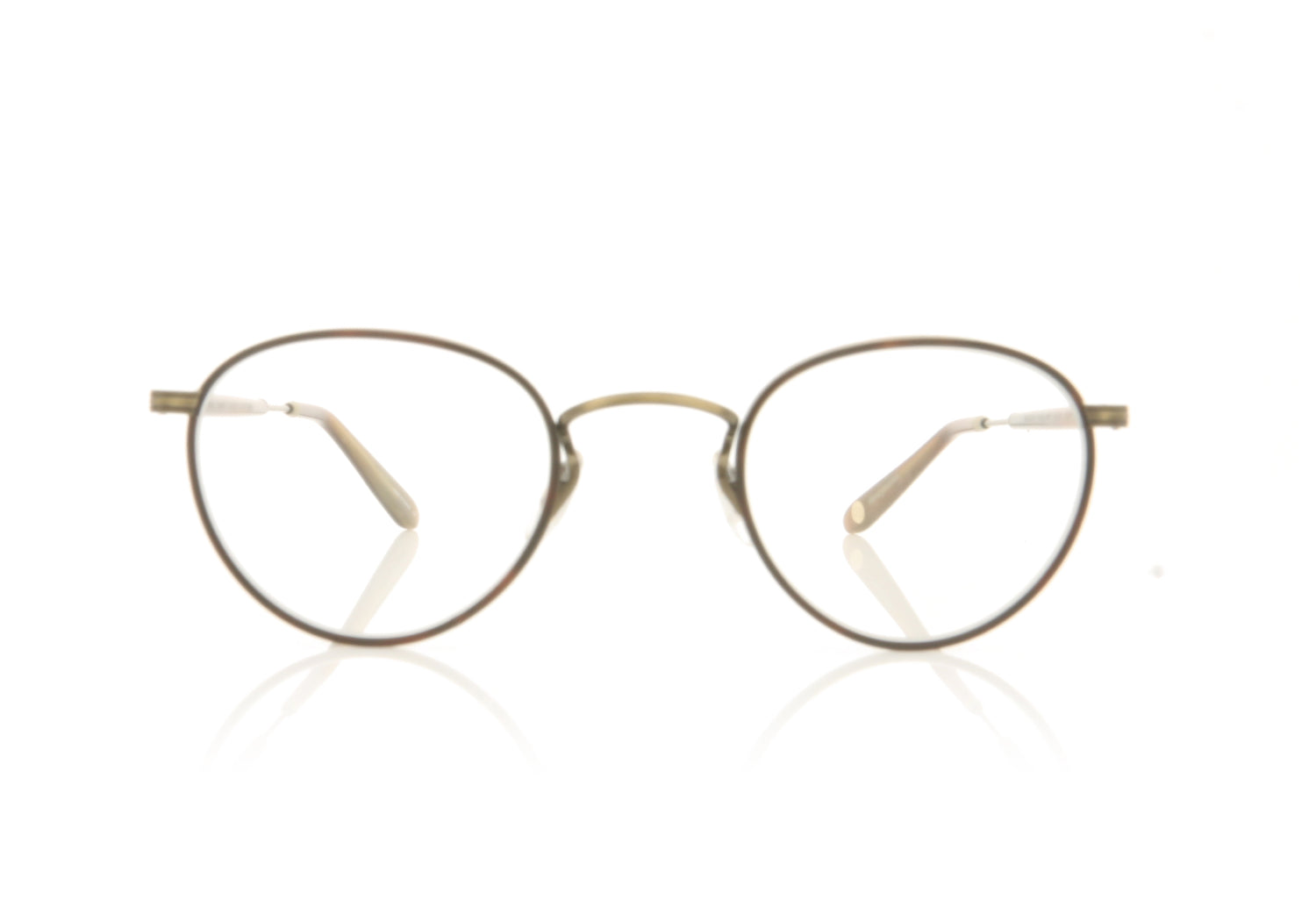 Garrett Leight Walgrove 3049 RT-BG-WHT Red Tortoise Glasses - Front