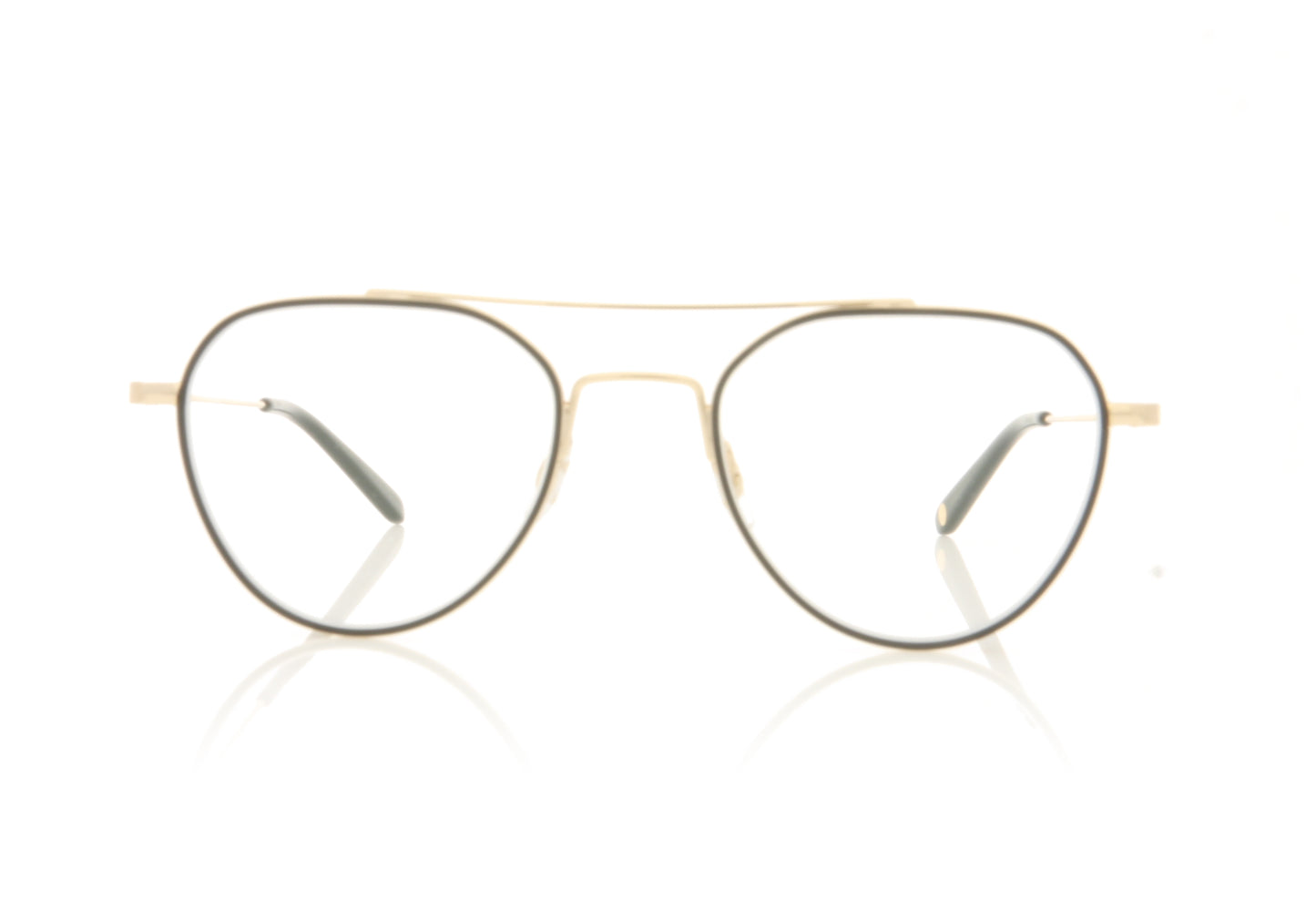 Garrett Leight San Miguel 3055 MBK-G-BK Matte Black Glasses - Front