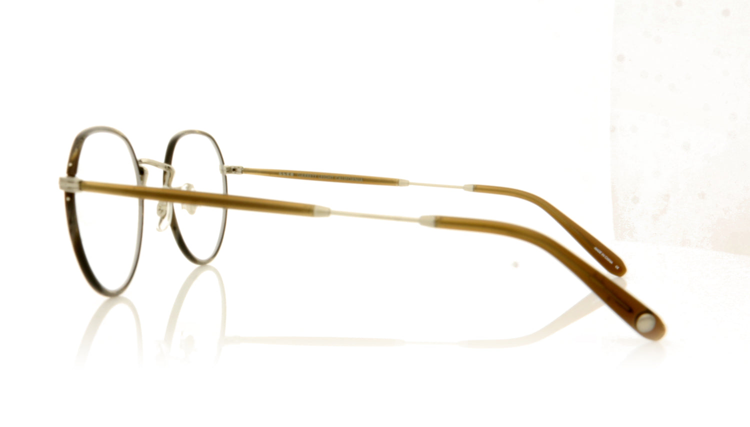 Garrett Leight Robson 3056 DKWR-BS-HZL Dark Wave Glasses - Side