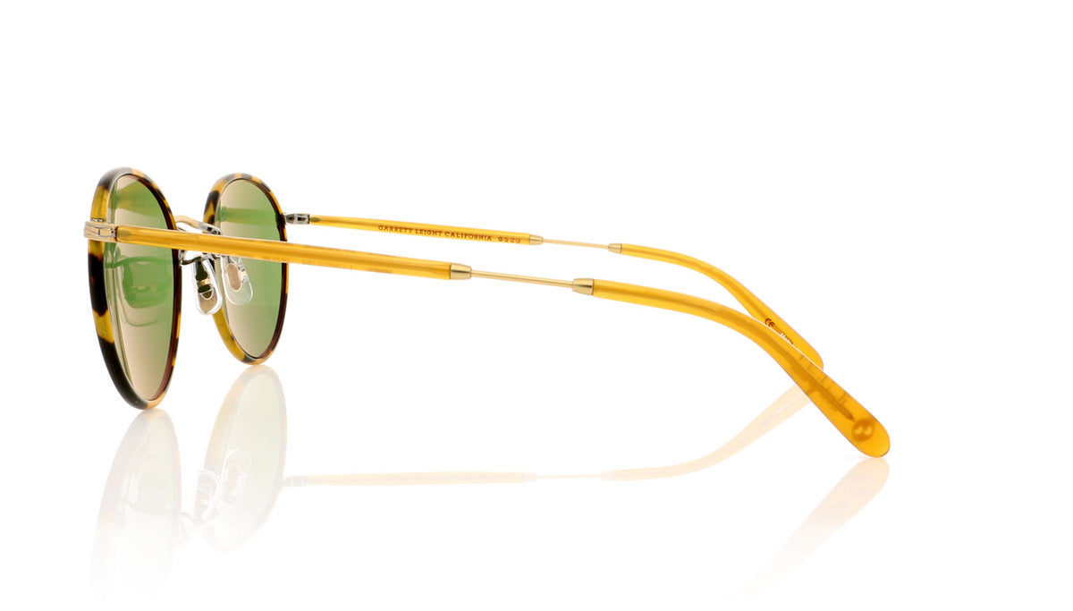 Garrett Leight Wilson M 4005 TT-AH/PGN Tk Trt Sunglasses - Side