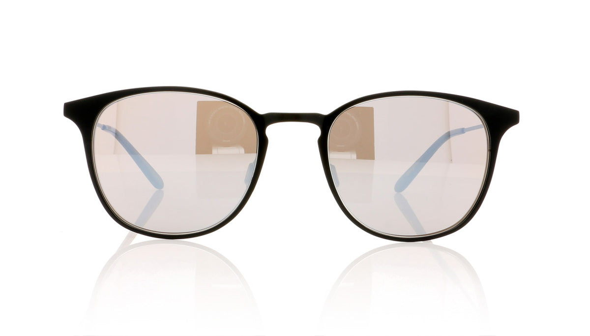Garrett Leight Kinney M 4015 BLGL/BKBZM Black Glass Sunglasses - Front