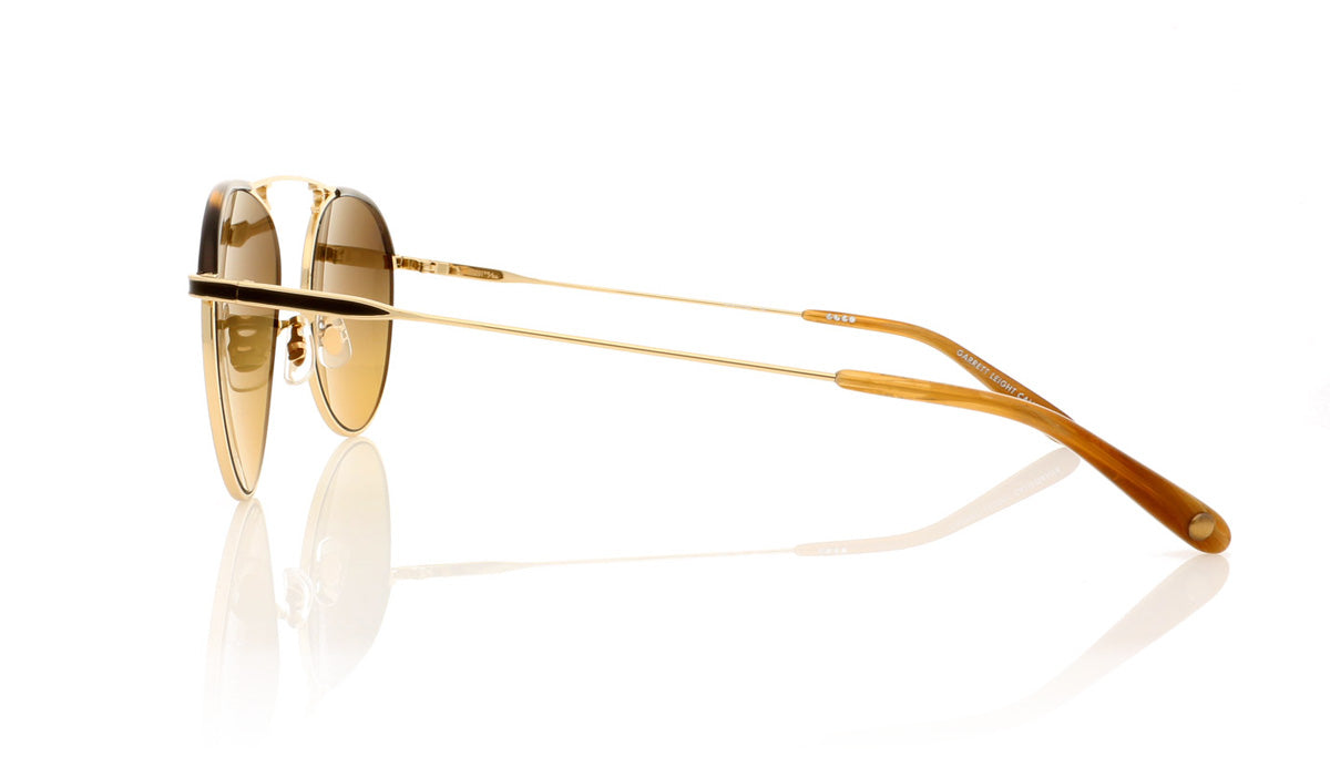 Garrett Leight Innes 4023 DKWR/OIG Dark Wave Rock Sunglasses - Side