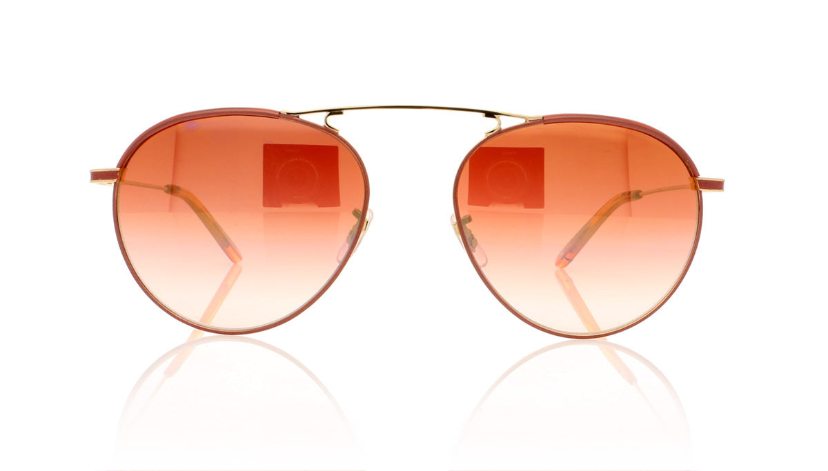 Garrett Leight Innes 4023 MRPL/COPLM Merlot Pearl Sunglasses - Front