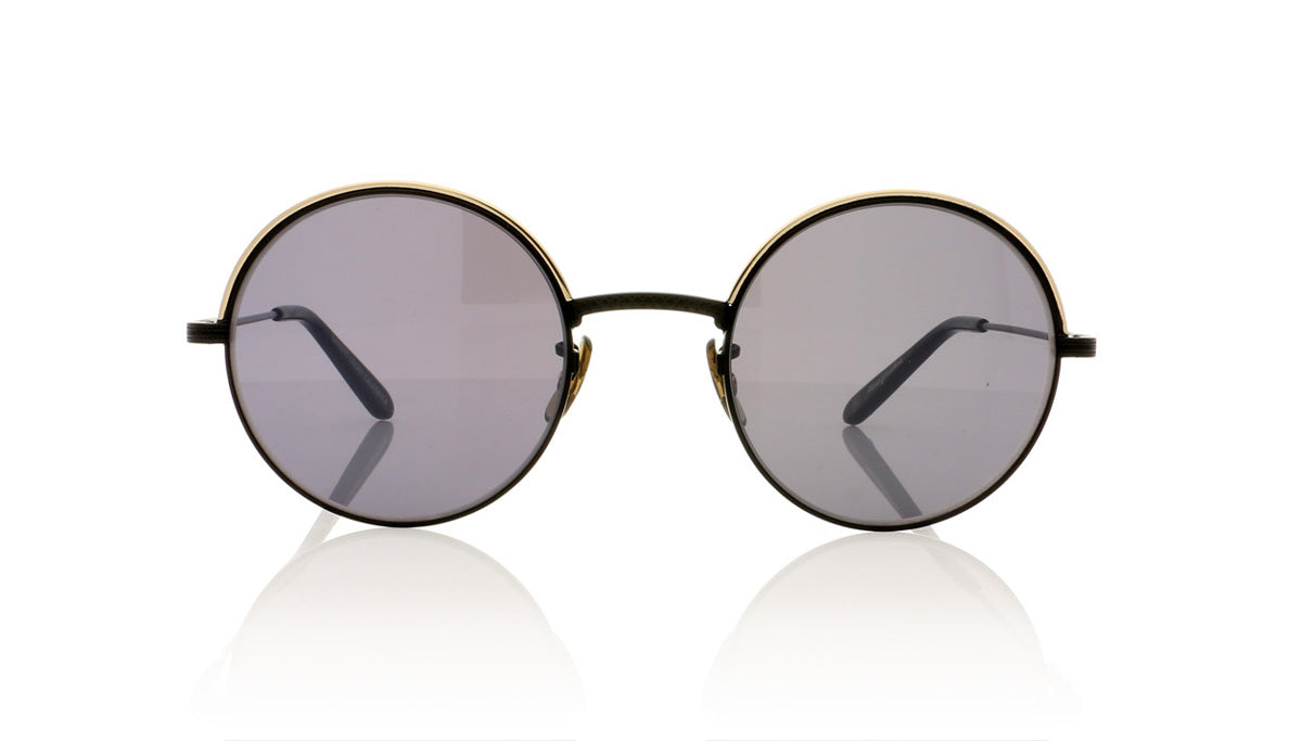 Garrett Leight Seville 4024 MBK/SFMBKM Matte Black Sunglasses - Front