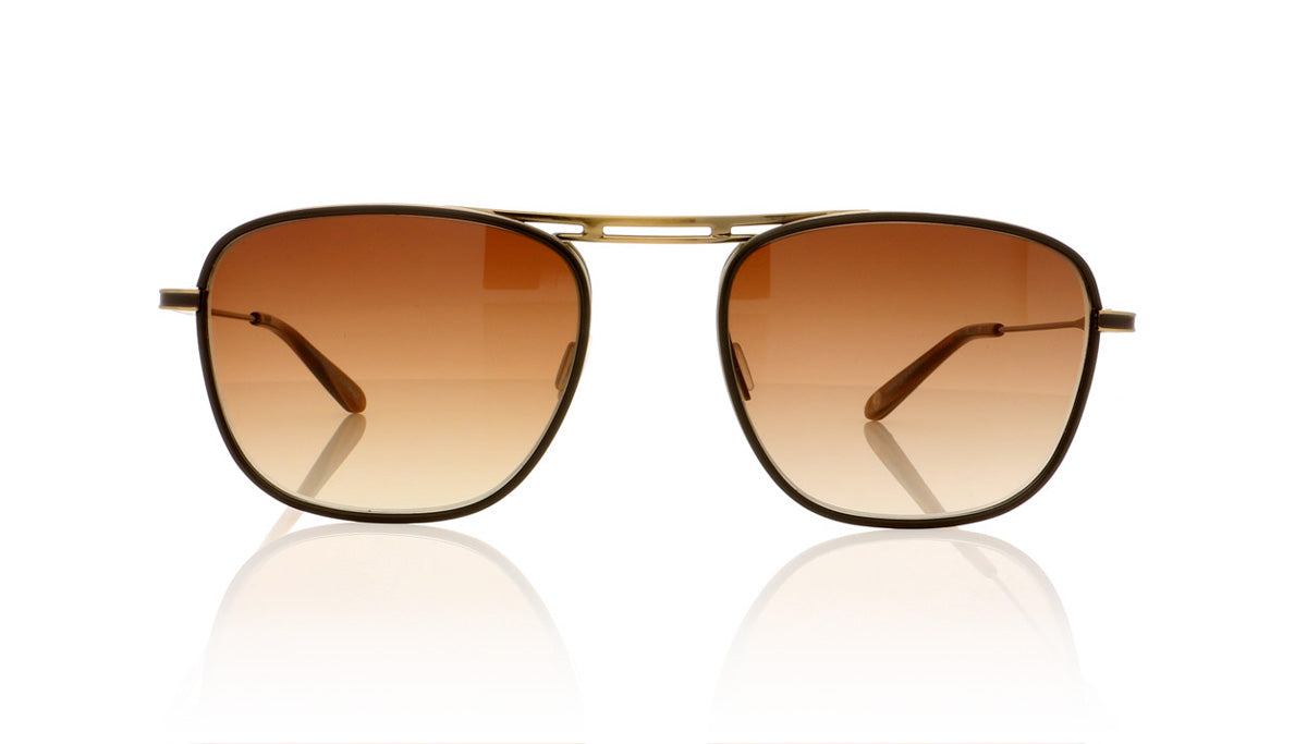 Garrett Leight Canal 4026 MESP-SG/SFSEG Matte Espresso Sunglasses - Front