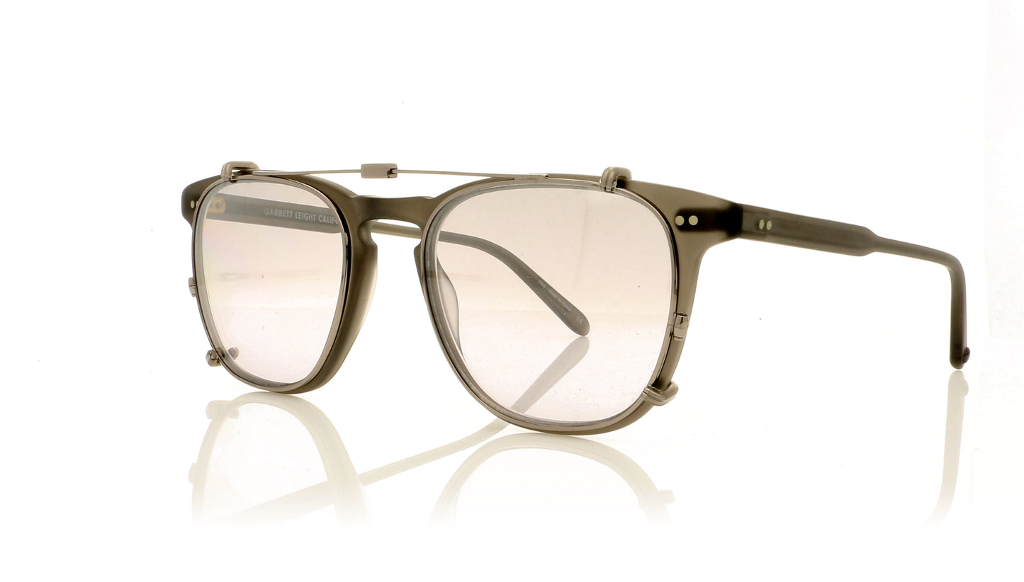 Garrett Leight Brooks 5006 BK/SMIRM Black Clip - Angle