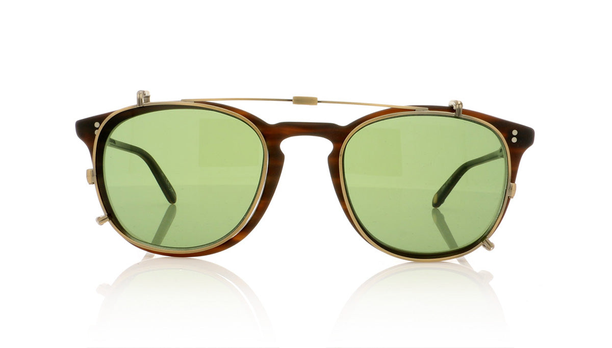 Garrett Leight Kinney 5007 G/GRN Gold Clip - Front