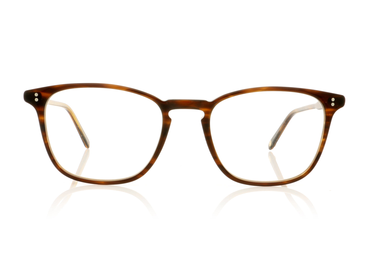 Garrett Leight Boon BRT Brandy Tortoise Glasses - Front