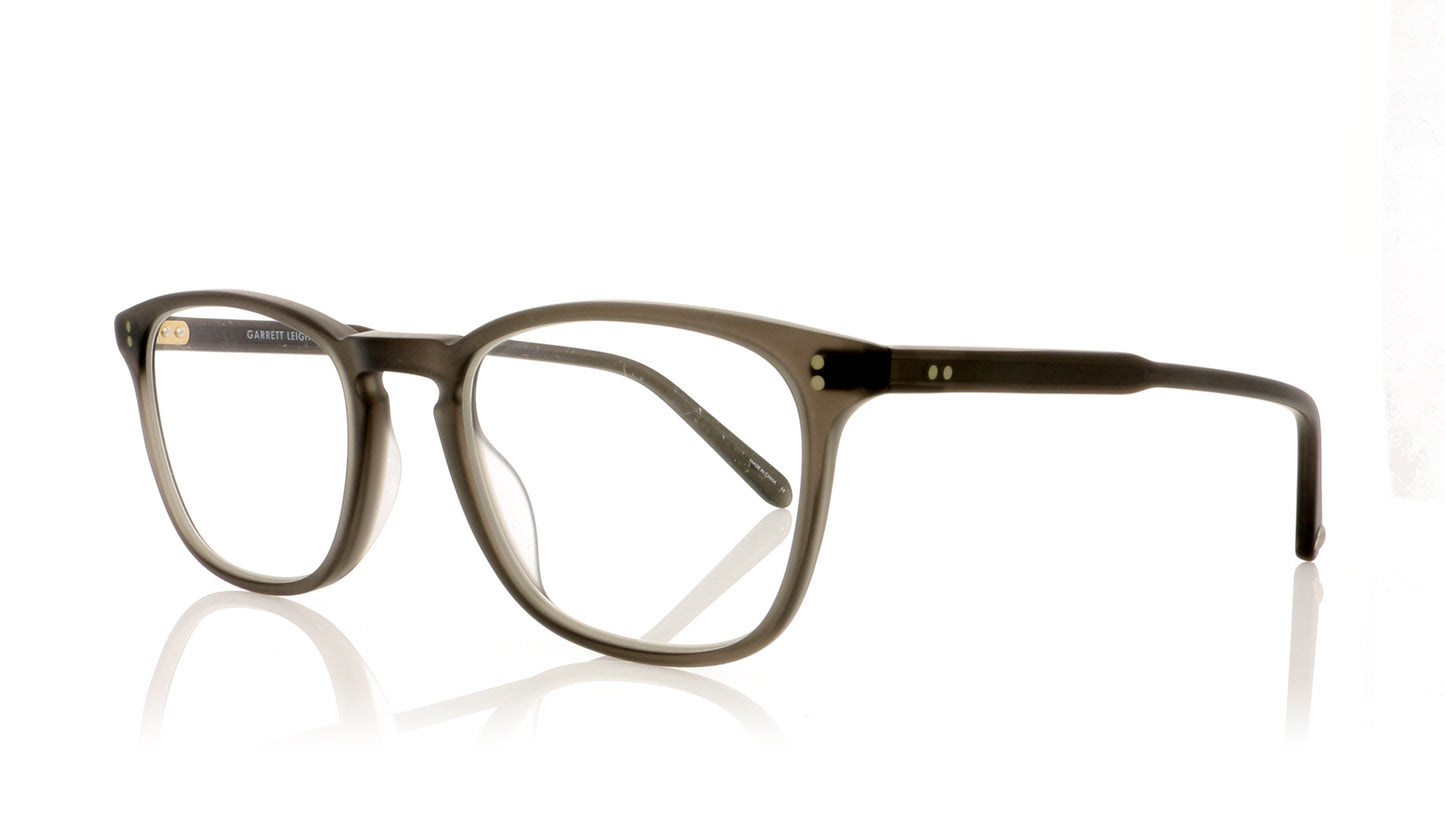 Garrett Leight Boon MGCR Grey Glasses - Angle