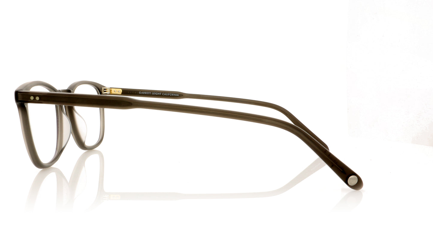 Garrett Leight Boon MGCR Grey Glasses - Side