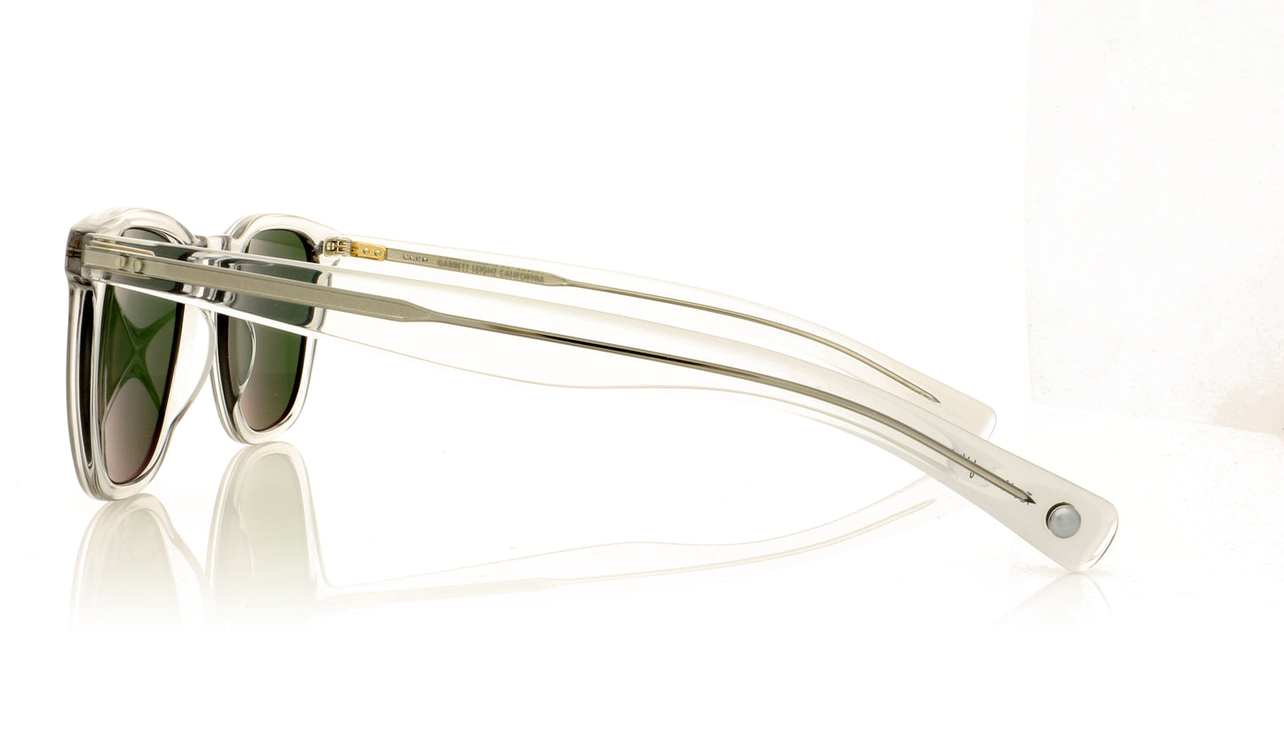 Garrett Leight Brooks X LLG/PG15 LLG Pure Green Sunglasses - Side