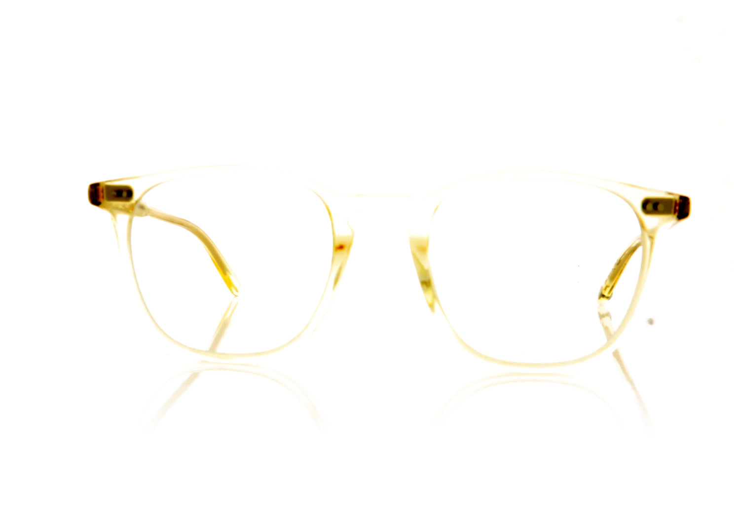 Garrett Leight Clark 1049 PG Pure Glass Glasses - Front