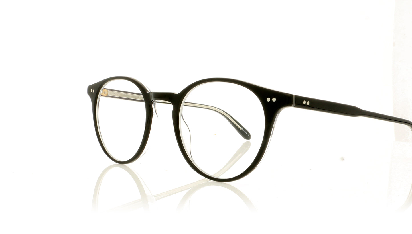 Garrett Leight Clune BKLCY Black Glasses - Angle