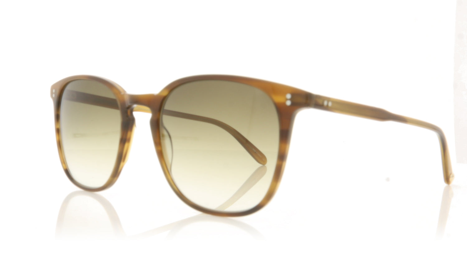 Garrett Leight Doreen SDT-OG Saddle Tortoise Sunglasses - Angle