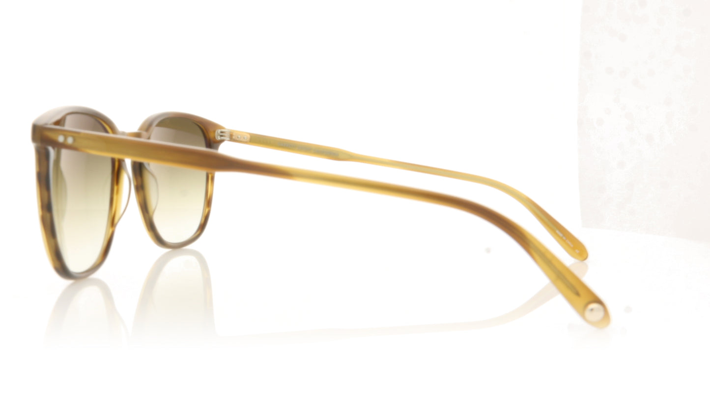 Garrett Leight Doreen SDT-OG Saddle Tortoise Sunglasses - Side