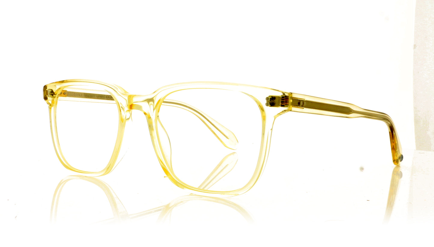 Garrett Leight Emperor PG Pure Glass Glasses - Angle