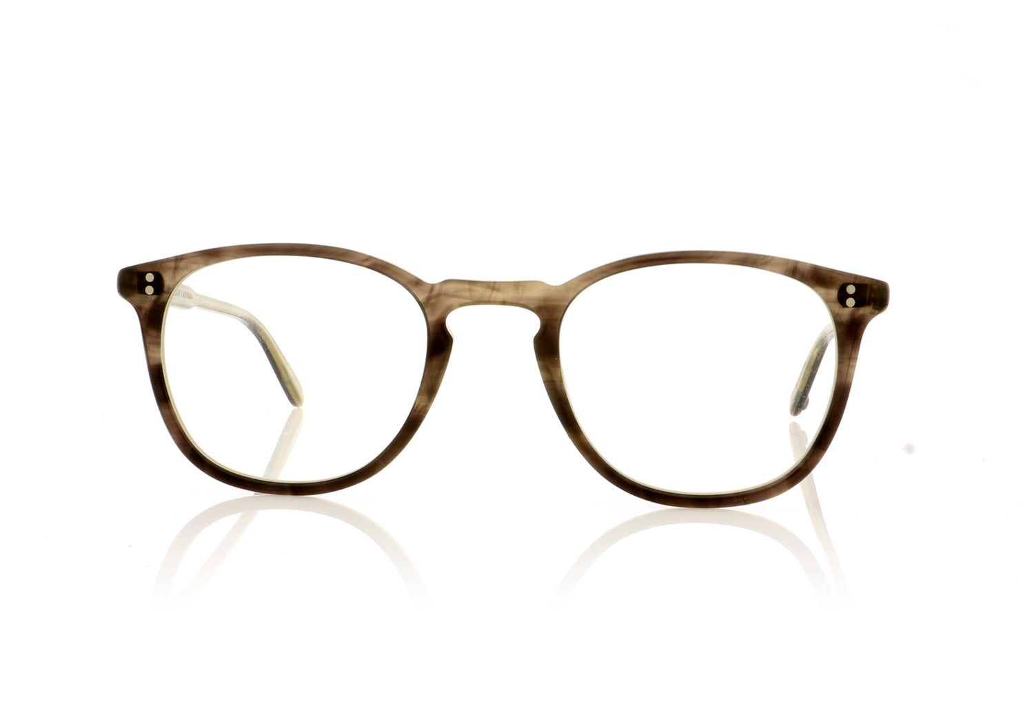 Garrett Leight Kinney GITL Grey Glasses - Front