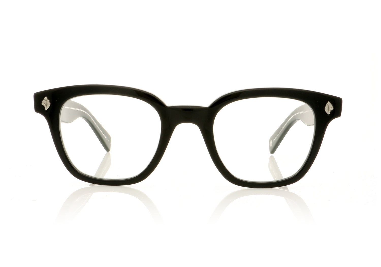 Garrett Leight Naples BK Black Glasses - Front