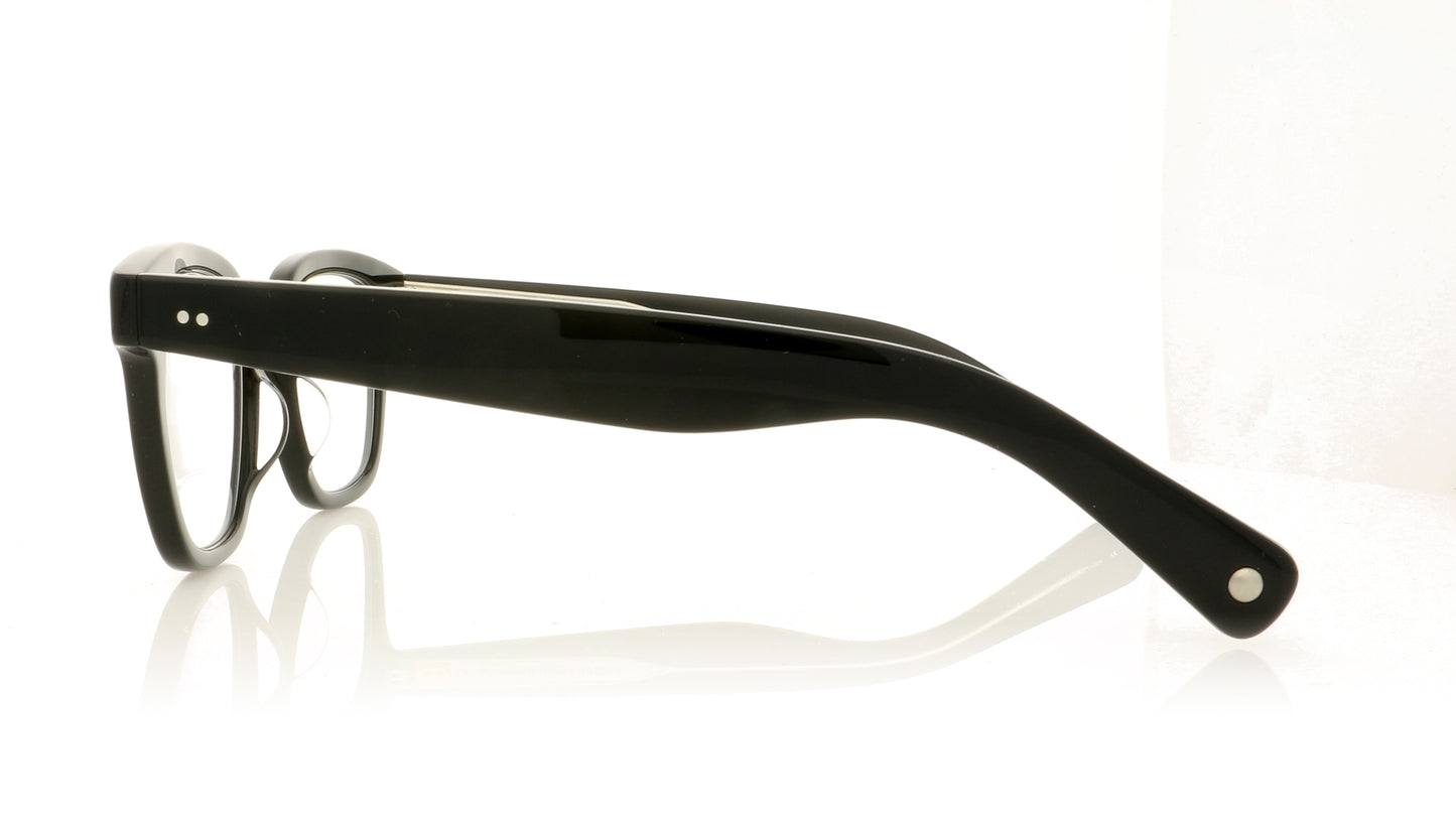 Garrett Leight Naples BK Black Glasses - Side
