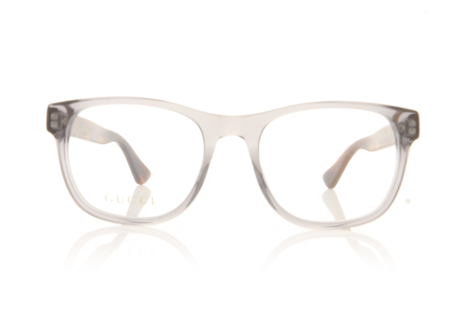 Gucci GG0004O 4 Grey Glasses - Front