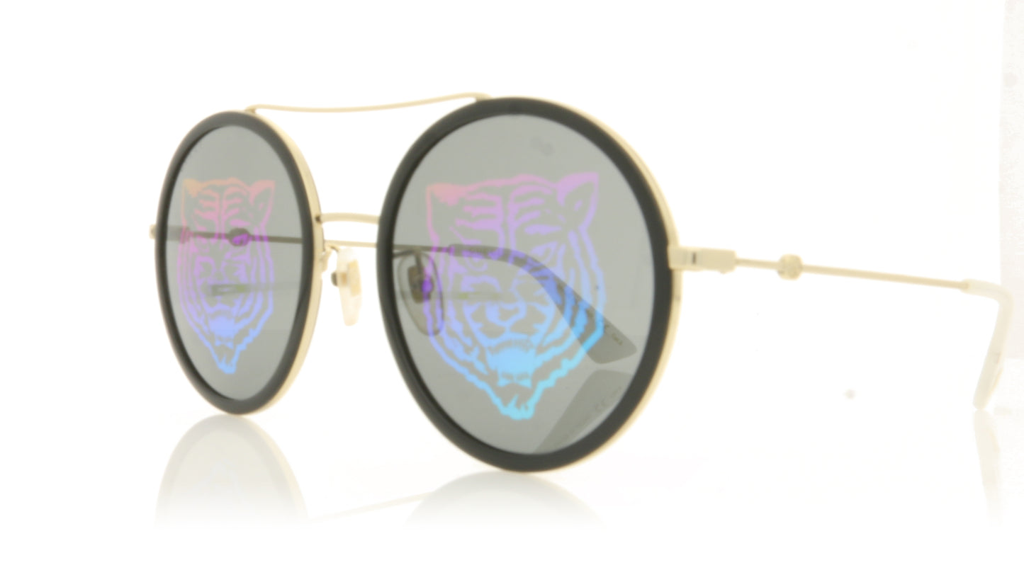 Gucci GG0061S 14 Gold Sunglasses - Angle