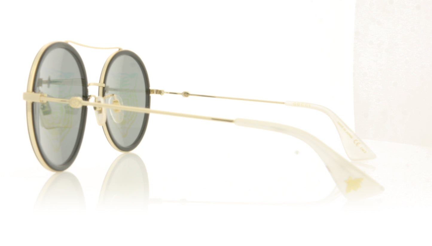 Gucci GG0061S 14 Gold Sunglasses - Side