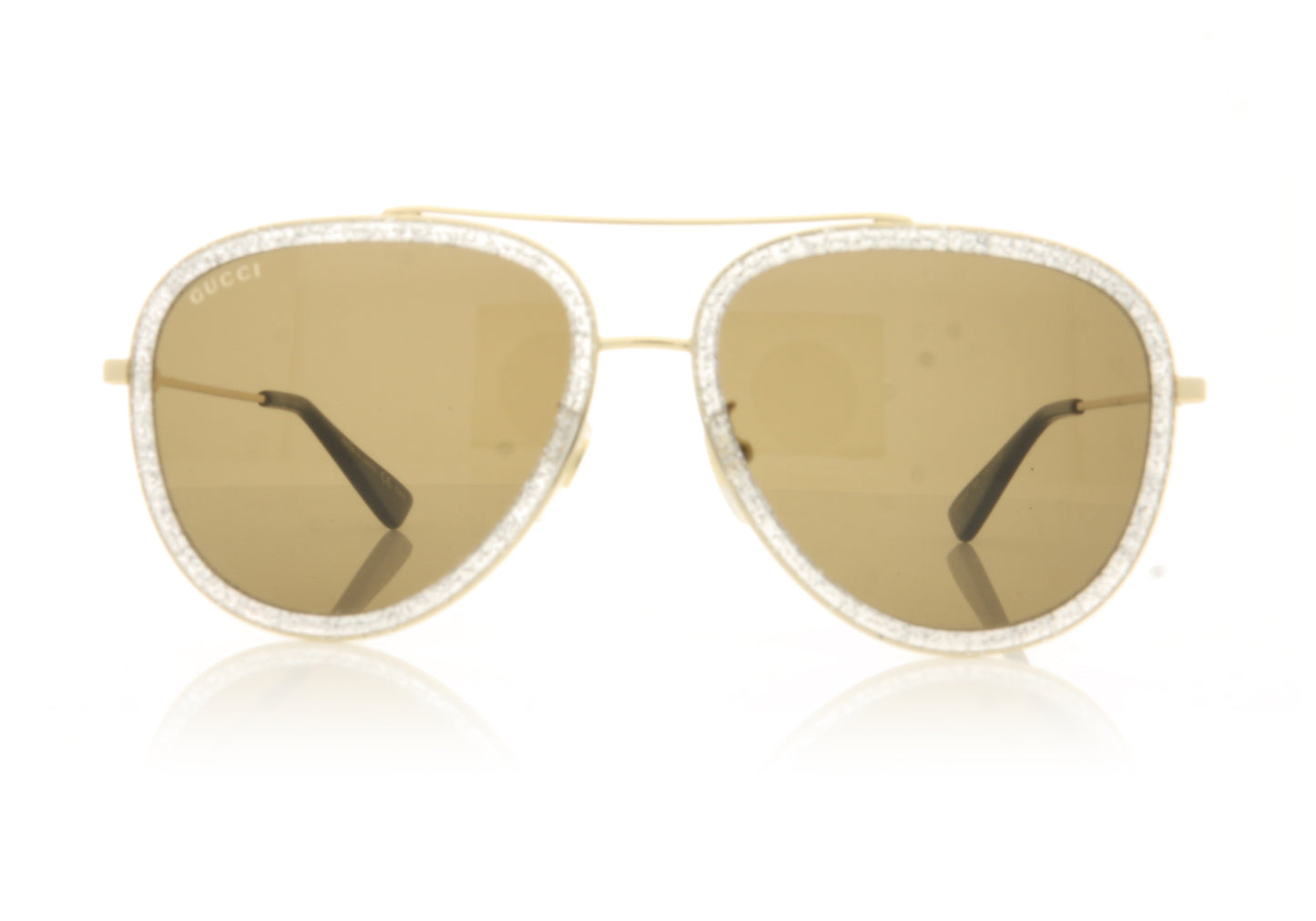 Gucci GG0062S 4 Gold Sunglasses - Front