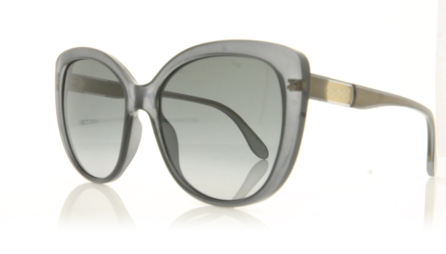 Gucci GG0789S 1 Grey Sunglasses - Angle