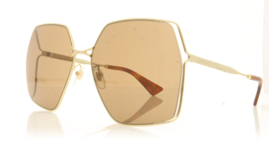 Gucci GG0817S 2 Gold Sunglasses - Angle