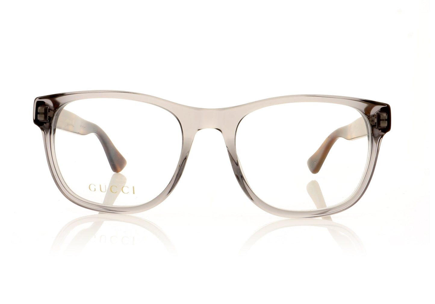 Gucci GG0004O 4 Smoked Grey Glasses - Front