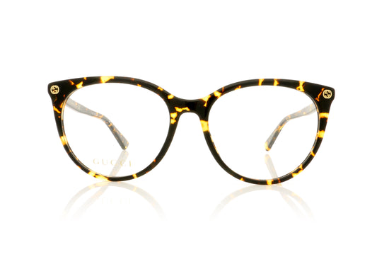 Gucci GG0093O 2 Havana Glasses - Front