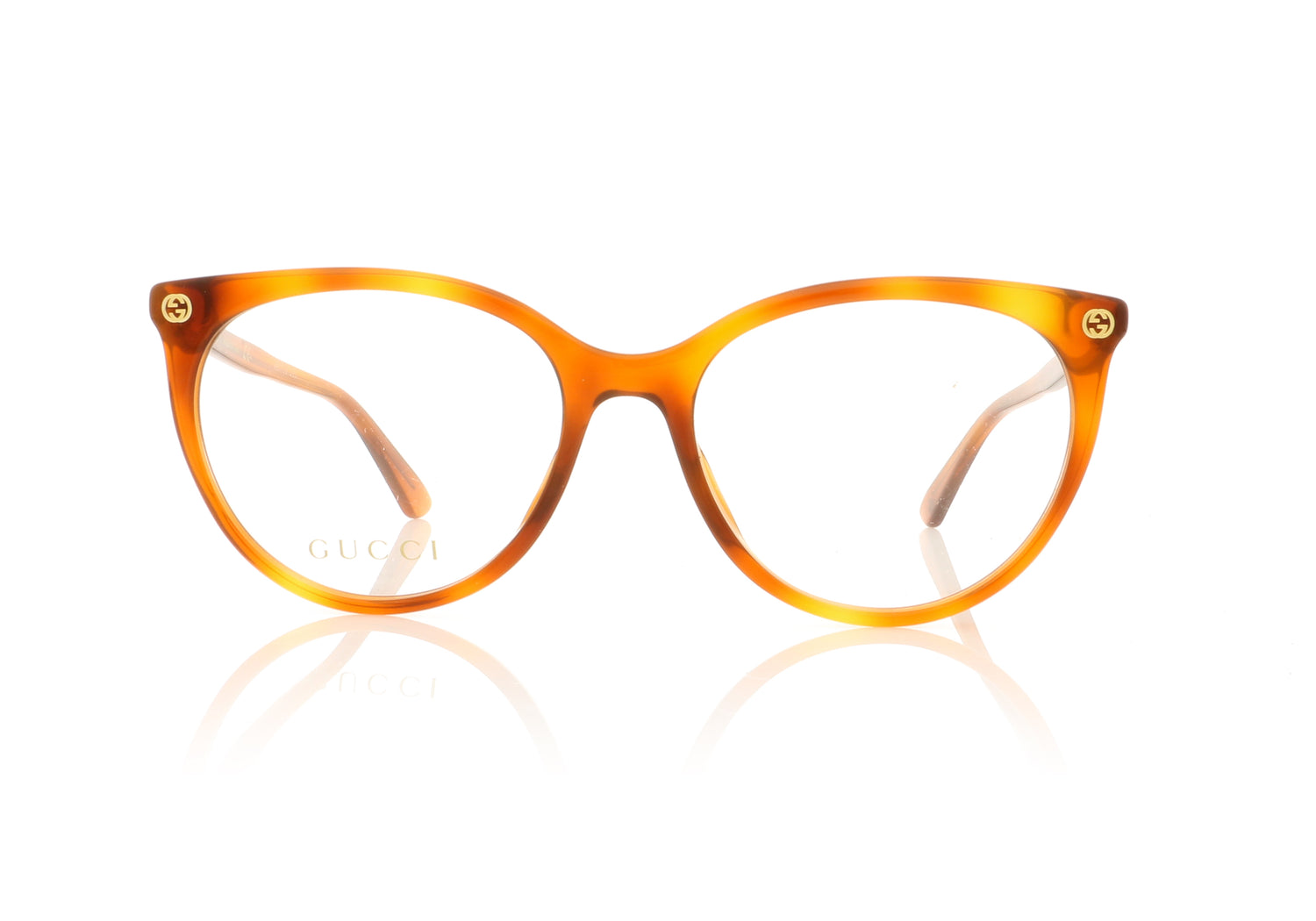 Gucci GG0093O 3 Havava Transparent Glasses - Front