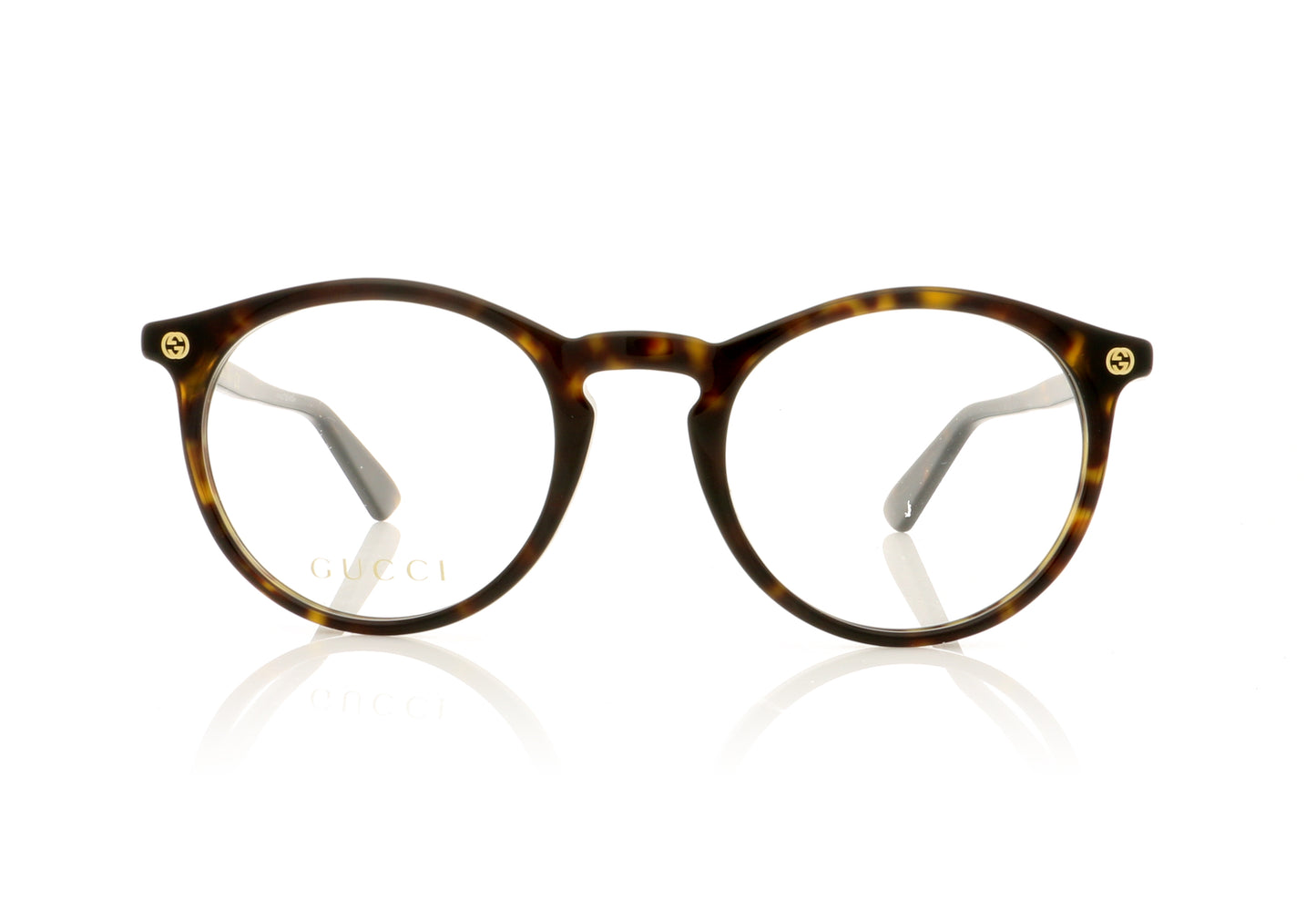 Gucci GG0121O 2 Havana Glasses - Front