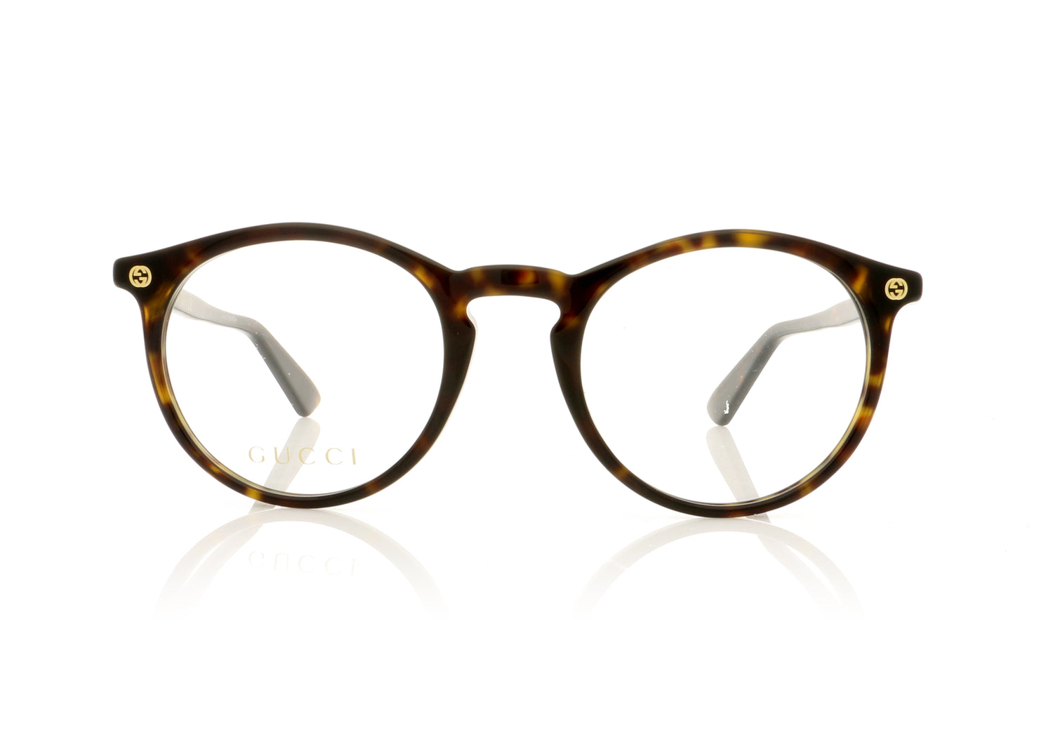 Gucci GG0121O 2 Havana Glasses - Front