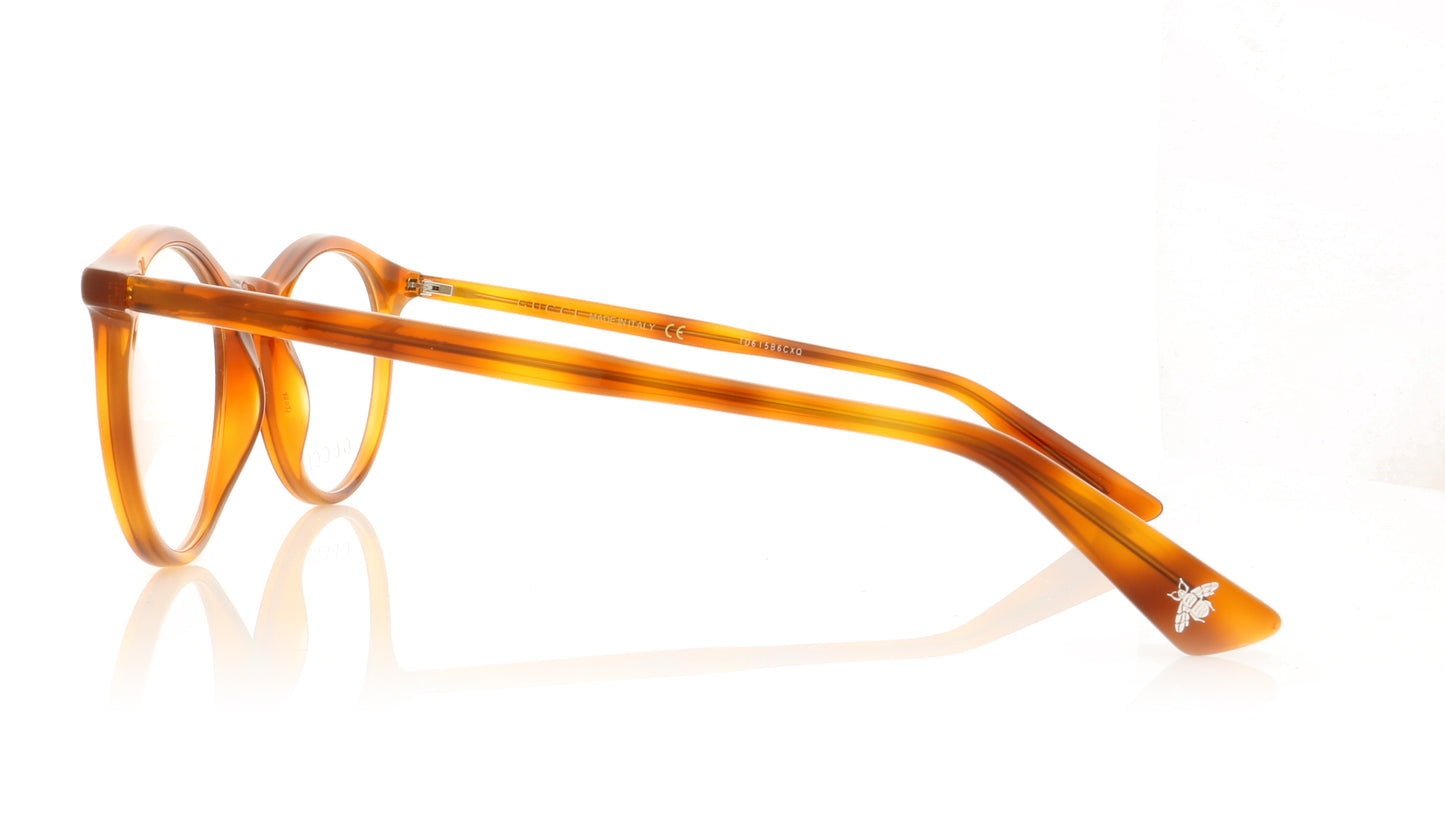 Gucci GG0121O 3 Havana Glasses - Side
