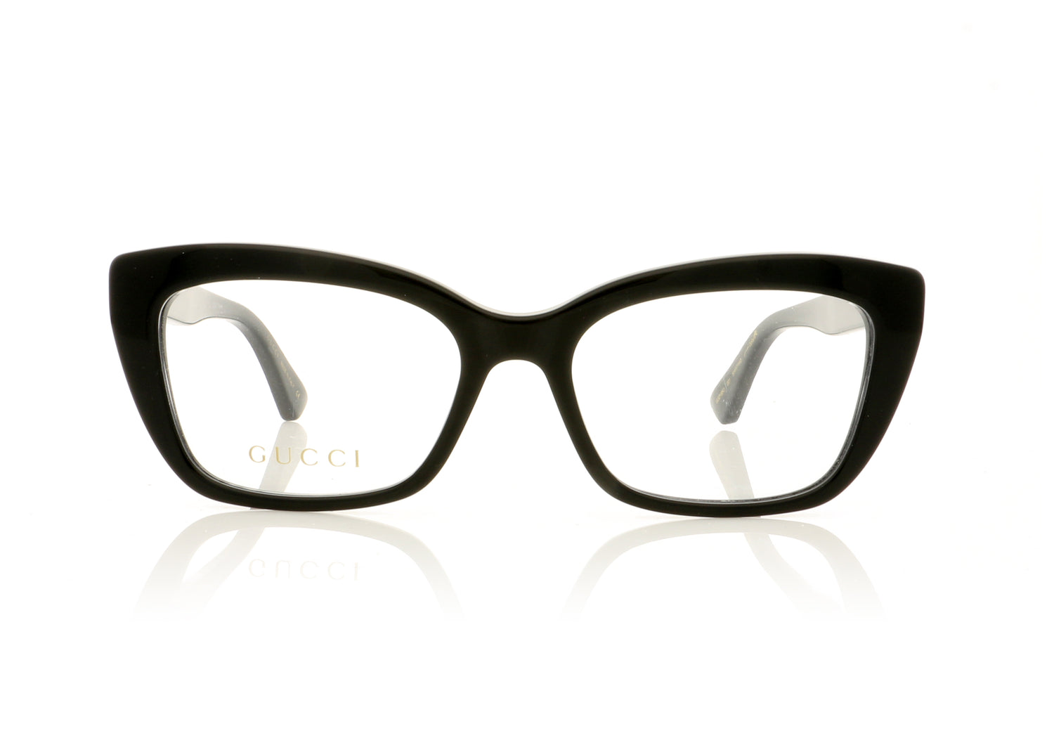 Gucci GG0165O 1 Black Glasses - Front