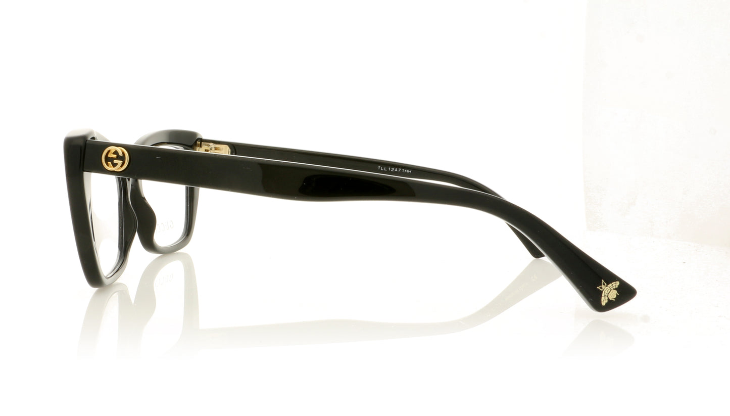 Gucci GG0165O 1 Black Glasses - Side