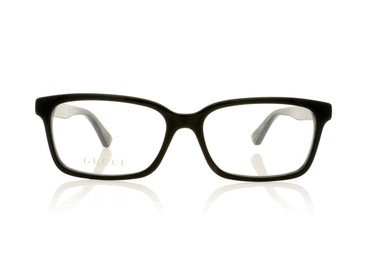 Gucci GG0168O 5 Black Glasses - Front